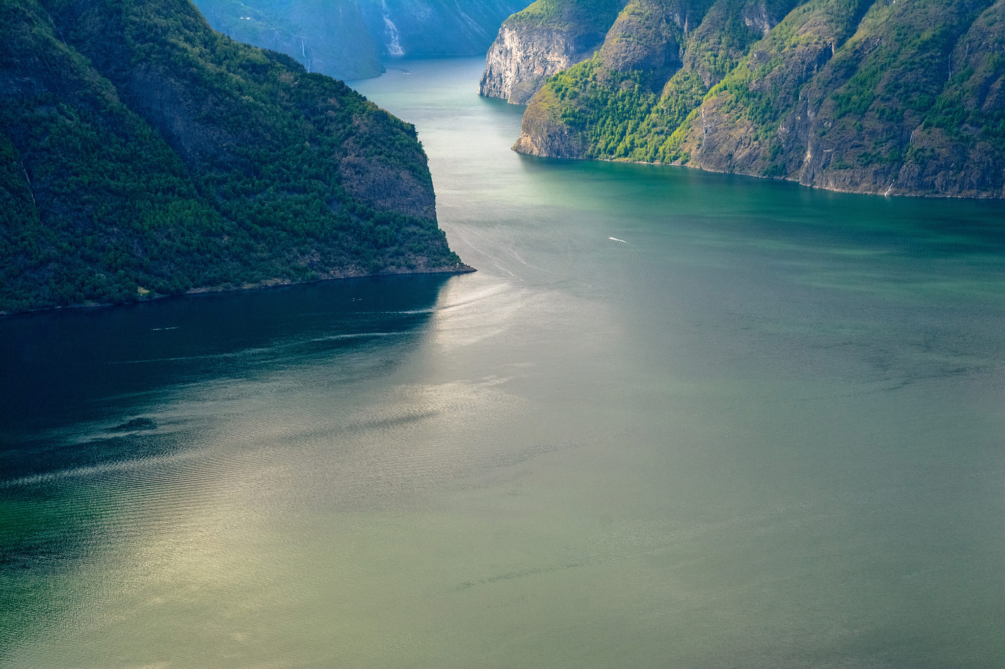 Stegastein, Aurlandsvangen